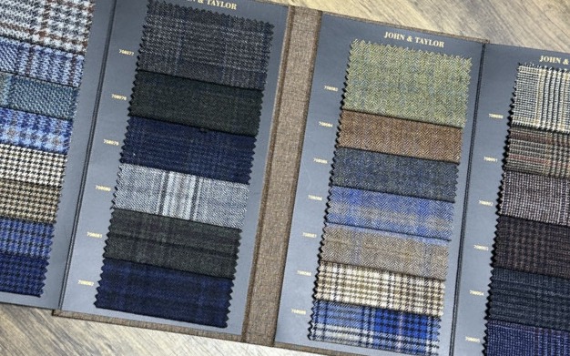 fabric samples from The Transition Tailor 